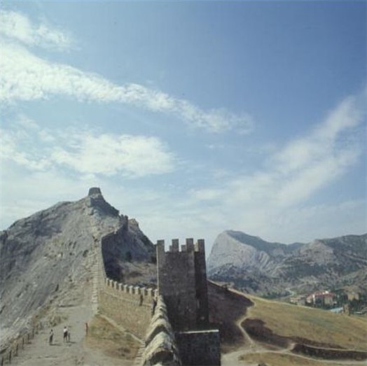 Image - The Sudak fortress in the Crimea.